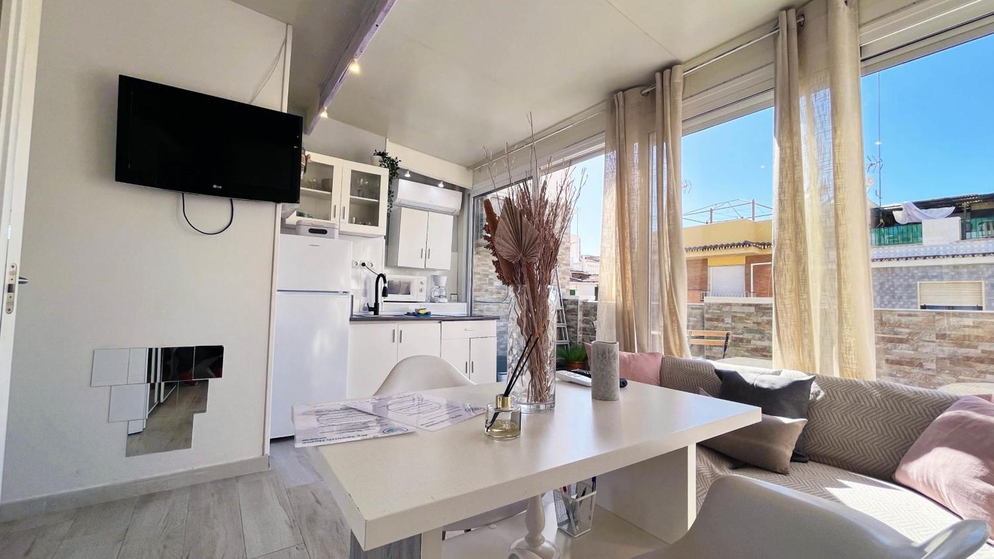 A 5 Minutos De La Playa Con Terraza En Malaga Apartment Екстериор снимка