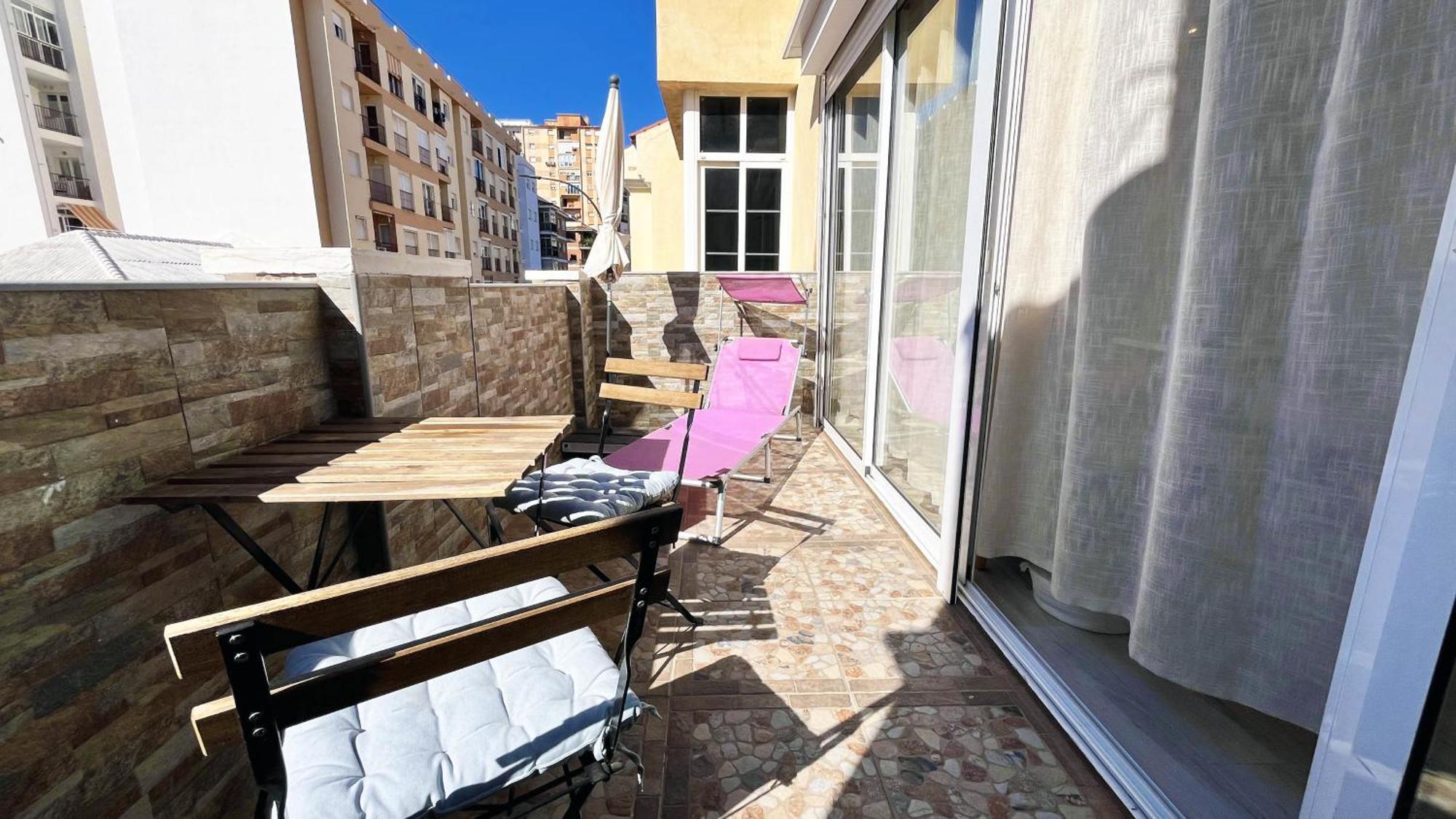 A 5 Minutos De La Playa Con Terraza En Malaga Apartment Екстериор снимка