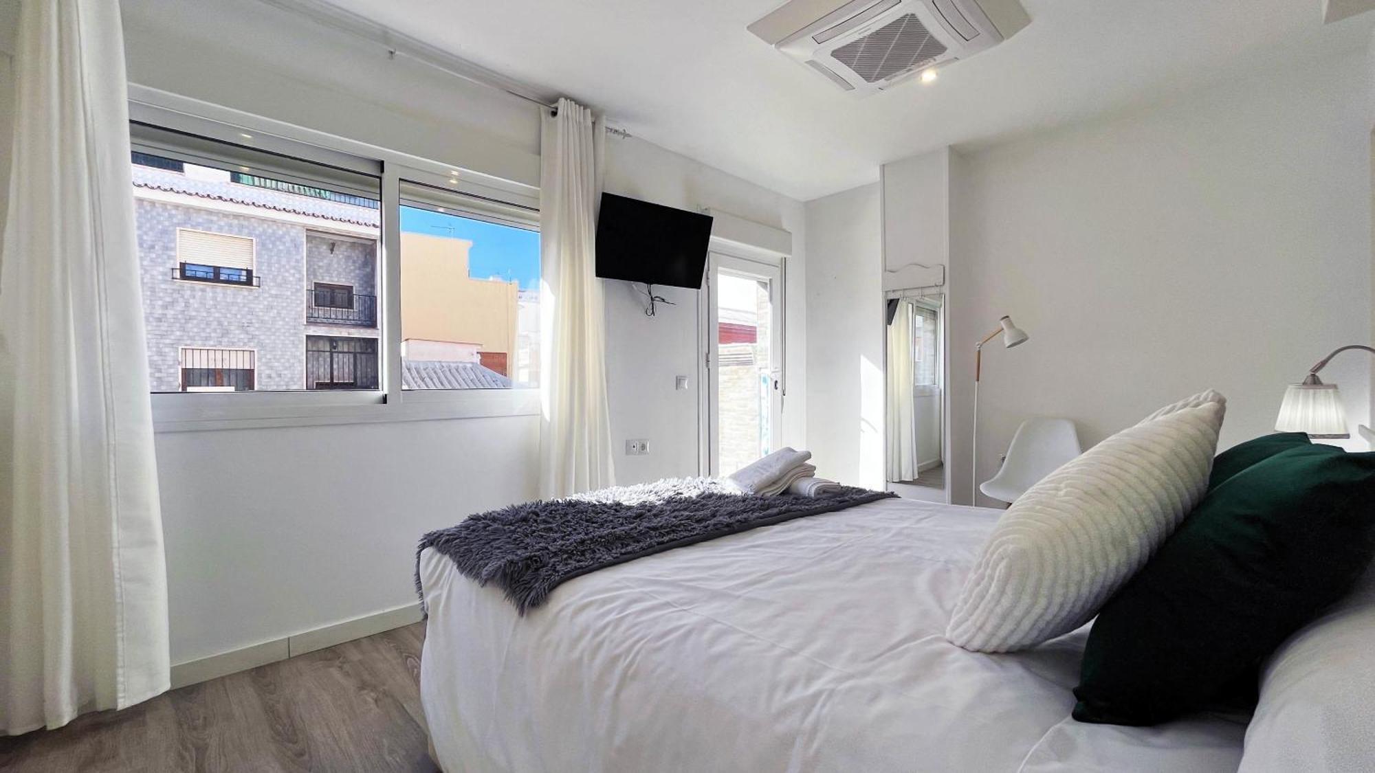 A 5 Minutos De La Playa Con Terraza En Malaga Apartment Екстериор снимка