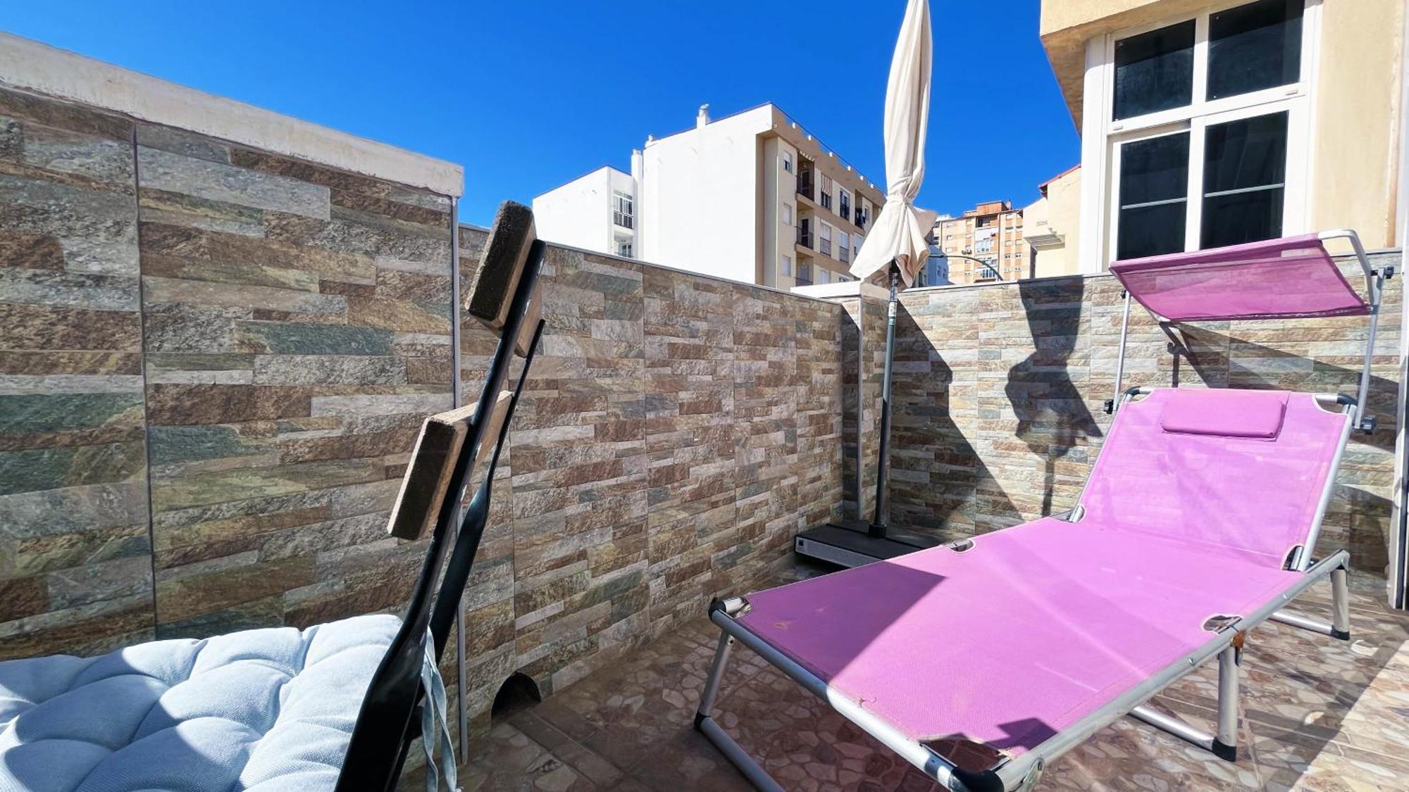 A 5 Minutos De La Playa Con Terraza En Malaga Apartment Екстериор снимка