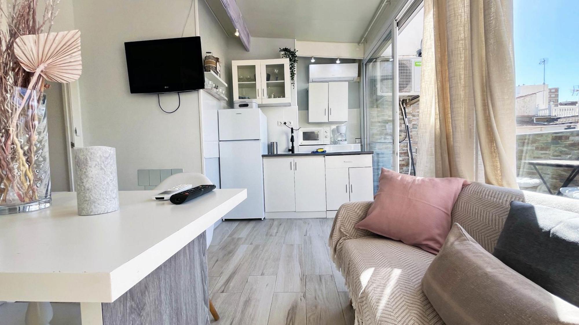 A 5 Minutos De La Playa Con Terraza En Malaga Apartment Екстериор снимка